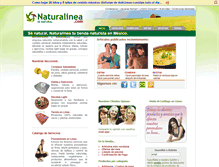 Tablet Screenshot of naturalinea.com